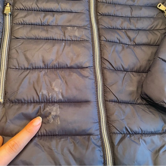 🧥 Woman’s Dark Blue Puffer Jacket by Point Weather Supply - Size M 🌬️ - Picture 15 of 16